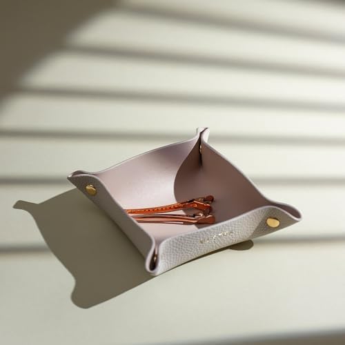 OLETHA Foldable Valet Tray, Travel Essentials for Women, Light Taupe - Image 2