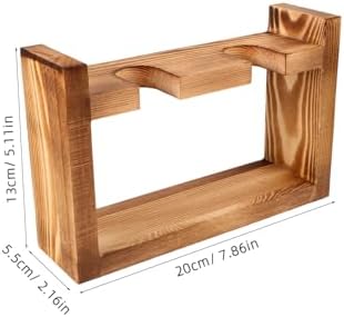 Desktop Hydroponic Vase Wooden Stand for Water Propagation Modern Aesthetic Plant Terrarium for Indoor Decoration for Air Plants and Flower Displays - Image 2