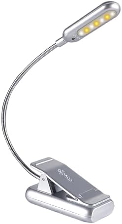 VAVOFO Rechargeable Reading Light, Clip on Book Light for Reading in Bed by VAVOFO