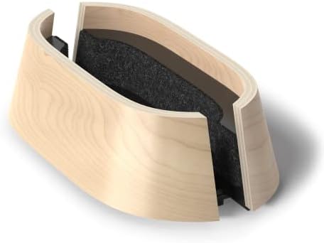 HumanCentric Vertical Laptop Stand in Maple Wood, Adjustable - Image 7