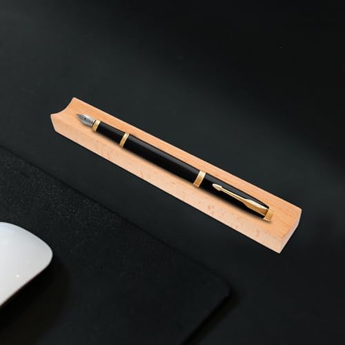 Healeved Beech Pen Tray Desk Organizer for Office and School Teachers - Image 6