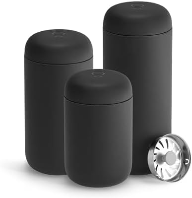 Fellow 12 oz Carter Move Travel Mug - Vacuum-Insulated Stainless Steel Travel Coffee Mug - Coffee Tumbler with Ceramic Interior and Splash Guard - Matte Black - Image 6