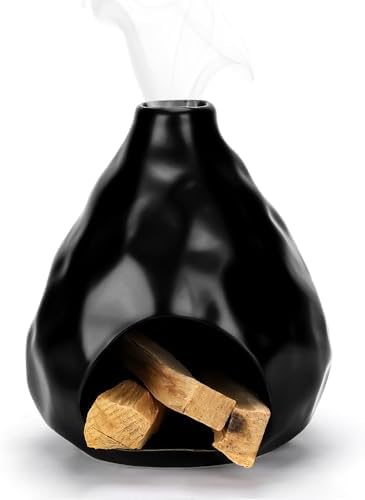 Ceramic Smudge Pot & Burner Holder for Sage, Palo Santo & Sticks by Unknown
