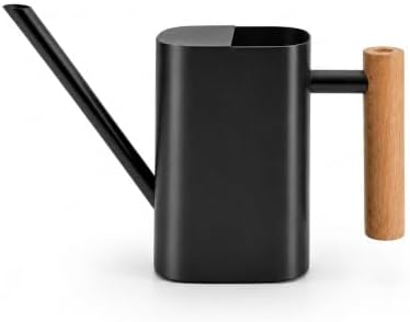 Bamworld Watering Can Indoor Plants Small Black 17oz 500ml by Bamworld