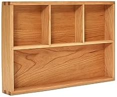pandapark Wood Organizer Tray,Black Walnut,Desk & Drawer Storage Box (Cherry Master-4) by Pandapark