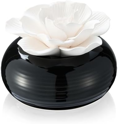 Honeydak 1 Pcs Ceramic Essential Oil Diffuser, Non Electric,Hibiscus by Honeydak