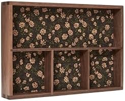 pandapark Wood Organizer Tray,Black Walnut,Desk & Drawer Storage Box (Walnut Dream) by Pandapark