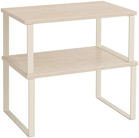 SONGMICS Cabinet Organizer Shelf, Set of 2 Spice Rack, Kitchen Storage by SONGMICSbySONGMICSHOME