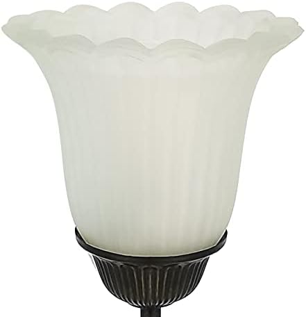 Touch Leaf Bedside Table Lamp with 2 USB Ports Nightstand Lamps - Image 5