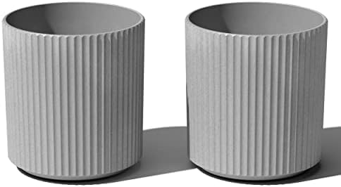 Veradek Demi Series Planter - Large Round Outdoor Planter by VeradekOutdoor