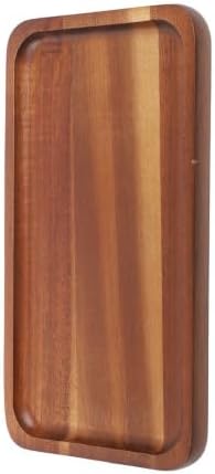 Rectangular Wooden Serving Tray With Japanese Minimalist Design - Image 6