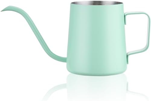 Doseno Green Small Watering Can for Seedlings & Indoor Plants, 12 oz by Doseno