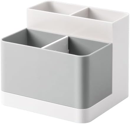 Poeland Desktop Storage Organizer, Pen and Pencil Cases Boxes, Pen or Pencil Holder Box Container for Desk, Office Supplies, Vanity Table by Poeland