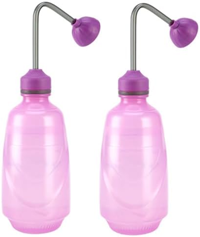 2 Pack Watering Can for Seedlings,0.45L (Purple) by JusufuGardeningSeries