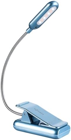 VAVOFO Rechargeable Reading Light, Clip on Book Light for Reading in Bed by VAVOFO