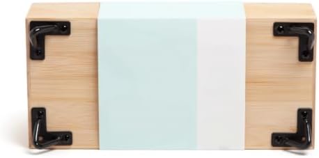 Bamboo Desk Organizer 3 Compartments 10x4.8x6 Inch Wood Tone - Image 4