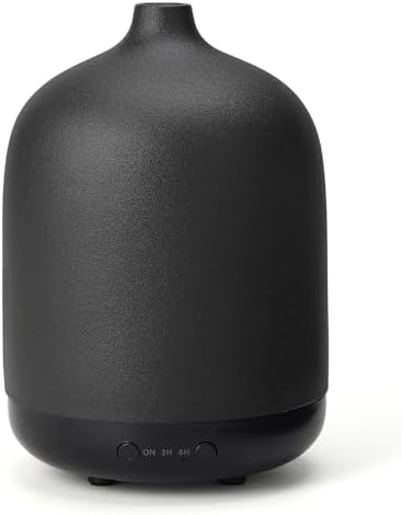 250ml Ceramic Essential Oil Diffusers for Home, Aromatherapy Diffuser by kakoda