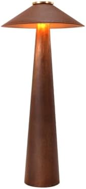 Wood Mushroom LED Desk Lamp - Home Art Decor (Walnut Wood) by Unknown