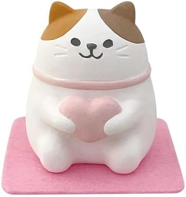 Stone Diffuser Cute Lucky Cat Passive Diffuser for Essential Oil, Non-Electric (Pink) by WELLORIGIN