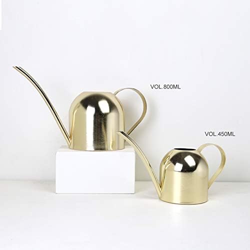 Stainless Steel Water Can for Indoor Plants and Garden (Gold 30 oz) - Image 3