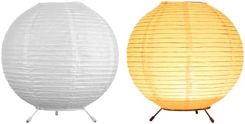 YY YEARCHY 7.8" Battery Operated Globe Paper Table Lamp Cordless - Image 6
