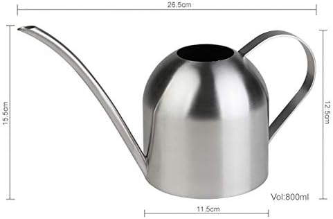 Watering Can for Indoor Plants, 30oz Long Spout Stainless Steel - Image 5