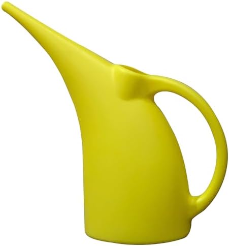 KP KOOL PRODUCTS Watering Can 1/2 Gallon - Small Watering Can for Indoor Plants - Outdoor Watering Can - Yellow Plant Waterer - Plastic Watering Can for Garden - 1 Pack by KOOLPRODUCTS