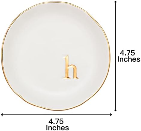 COLLECTIVE HOME Ceramic Jewelry Tray, Trinket Dish, Gifts for Women (H) - Image 2