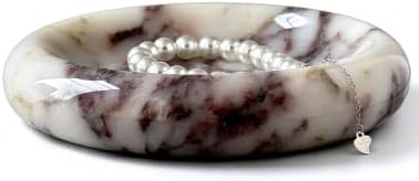 Marble Trinket Dish 5 INCH by EXCHUES