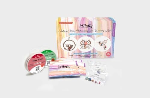 Filofly DIY Jewelry Making Kit 001, Spread The Wings, Wire Wrapping Kits - Image 2