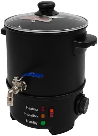 Wax Melter for Candle Making, 4 Liter Large Electric Wax Melting Pot Easy Pour Spout, Electric Non-Stick Candle Wax Melter Pot DIY Candle Making Kit w/ Adjustable Temperature for Candle Soap Cream - Image 4