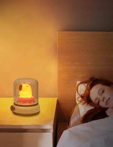 WANIDEA Capybara Night Light for Kids, Cute Lamp and Ambient Lighting - Image 6