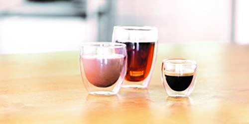 Bodum 2.5oz Pavina Double Wall High-Heat Borosilicate Glass, Set of 2, Clear - Image 6
