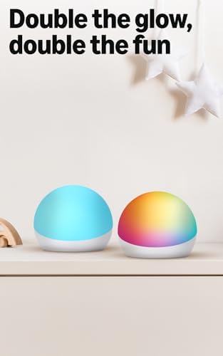Amazon Echo Glow (newest model), Nightlight for kids, Works with Alexa (2-pack) - Image 4