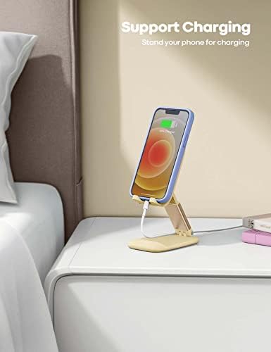 Lamicall Yellow Phone Stand for Desk - Telephone Stand Desk - Image 3