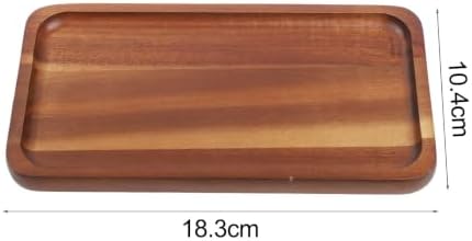 Rectangular Wooden Serving Tray With Japanese Minimalist Design - Image 5