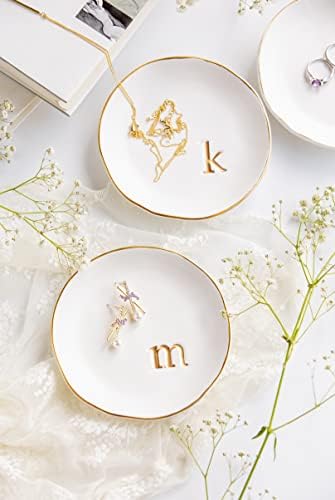 COLLECTIVE HOME Ceramic Jewelry Tray, Trinket Dish, Gifts for Women (H) - Image 3