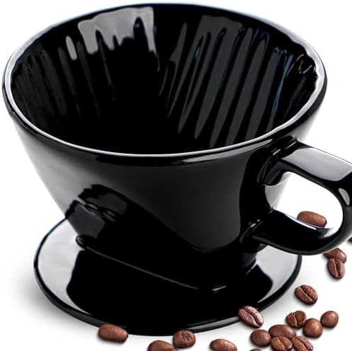 hailanbao Handmade Pour Over Ceramic Coffee Dripper by Hailanbao