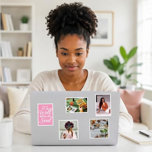 Affirmation Vision Board Supplies - 50 Pcs Black Girl Stickers Bulk - Image 3