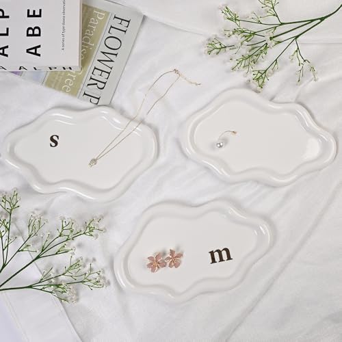 Ceramic Jewelry Large Decorative Cloud Tray, Trinket Dish (k) - Image 6