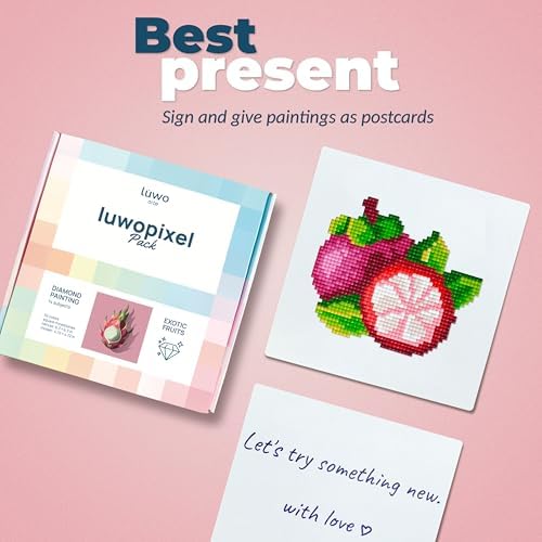 LuwoArte Painting Kit – Japanese Theme (Exotic Fruits) - Image 5