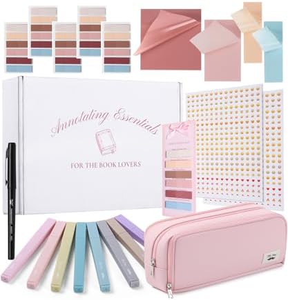 Mr. Pen- Annotation Essentials Kit for Book Lovers, Aesthetic Highlighters by MrPen