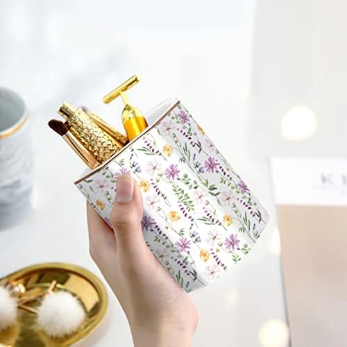 Ceramic Floral Pencil Pen Holder, Cute Stationery Holder for Office, Makeup Brush Holder for Girl Women, Pretty Flower - Image 4