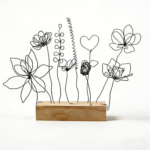 BoFUN Wire Flower Kit Easy Art Craft for Teens& Adults - Image 6