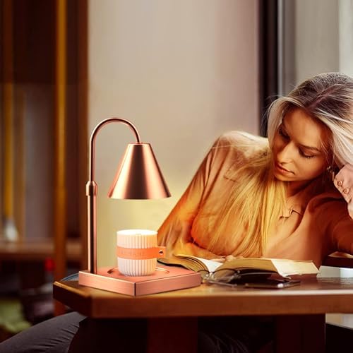 LALISU Candle Warmer Lamp Timer Dimmable, Adjustable Height Candle Melter - Image 5