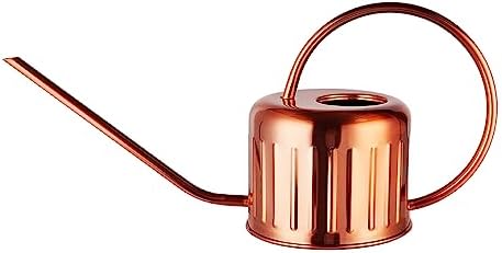 34oz/1L Stainless Steel Watering Can - Indoor/Outdoor Plant Watering Can with Long Spout, Rust-Proof for Succulents, Houseplants, Garden - Modern Minimalist Design (Copper Color) by BLstyle