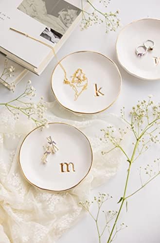 COLLECTIVE HOME Ceramic Jewelry Tray, Trinket Dish, Gifts for Women (L) - Image 5