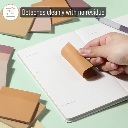 Mr. Pen- Sticky Notes, 3"x3", 12 Pads, 600 Sheets, Vintage Brown - Image 5