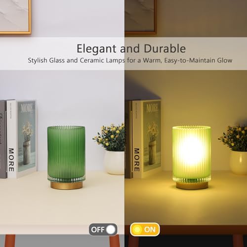 Cordless Table Lamp with Timer, Bedside Lamps with LED Warm Light - Image 3