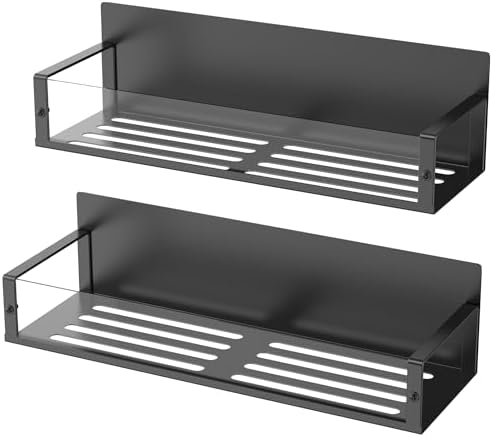 HuggieGems Metal Magnetic Spice Rack for Refrigerator Clear, 2 Pack - Image 5
